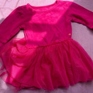 Primary Long-sleeve Raspberry Tutu